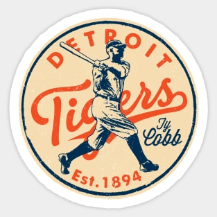 Vintage Tigers 3 by Buck Tee Sticker